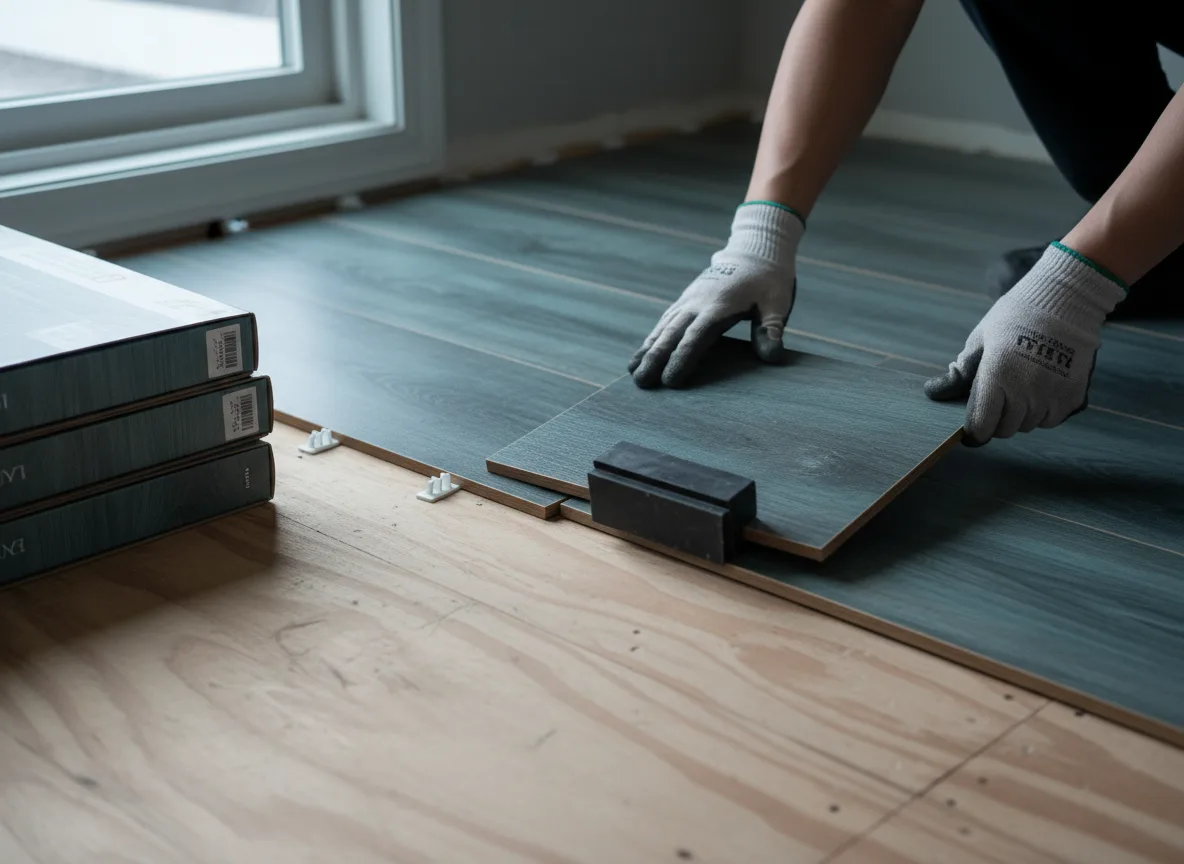 Luxury Vinyl Plank Installation company in Deep River, IA